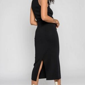 Elegant Black Midi Skirt